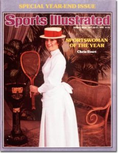 Chris Evert Tennis: Sportswoman of the Year December 20-27, 1976 X 20985 credit: Graham Finlayson - assign